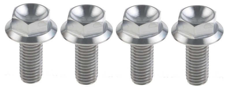 KTM 250 SXF FRONT FORK AXLE PINCH BOLTS 6AL-4V TITANIUM